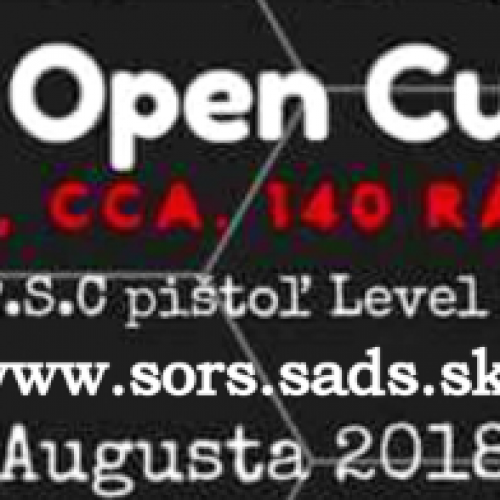 Tatry Open Cup Aug 2018